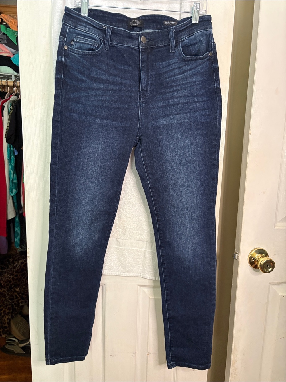 Judy Blue Dark Indigo High-Rise Skinny Jeans